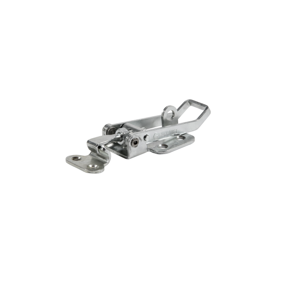 Verschlussspanner 361 Verzinkt mit Haken mit waagerechtem Fuß Druckkraft 1400N-Beschreibung lesen
