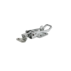 Verschlussspanner 361 Verzinkt mit Haken mit waagerechtem Fuß Druckkraft 1600N