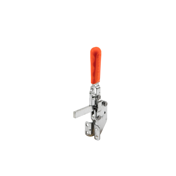 Pince verticale 213 bras de maintien solide galvanisé avec base d'angle force de pression 3000N bras 91mm-Leggi tutto