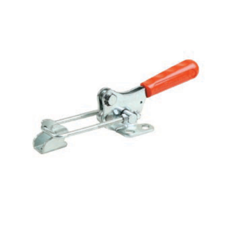 Verschlussspanner 311 Verzinkt mit waagerechtem Fuß Druckkraft 1000N Arm 35-65mm-Beschreibung lesen