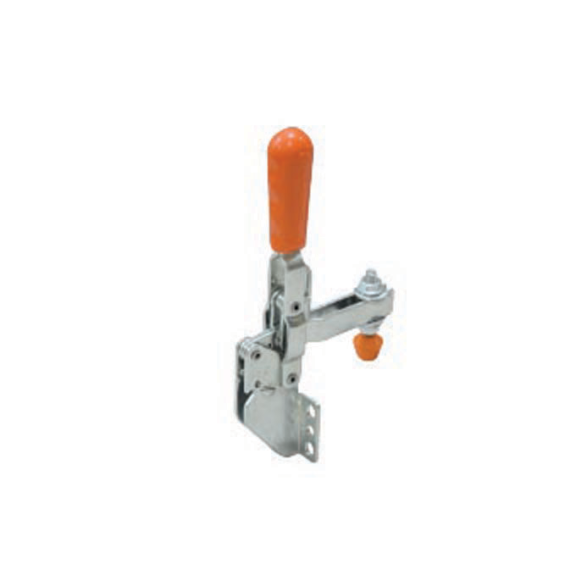 Pince verticale 213 noir bruni avec embase angulaire, force de pression 4500N-Leggi tutto