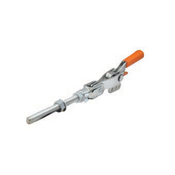 Verschlussspanner 333 mit verlängertem Spezialarm mit senkrechtem Fuß Druckkraft 15000N Arm 225mm-Beschreibung lesen