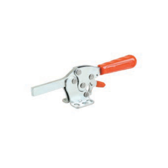 Horizontalspanner 111 Verzinkt Massiver Haltearm und Sicherheitsverriegelung mit waagerechtem Fuß Druckkraft 4500N Arm 129mm-Beschreibung lesen