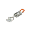 Verschlussspanner 361 Edelstahl Silikonbeschichteter Griff mit waagerechtem Fuß Druckkraft 1500N