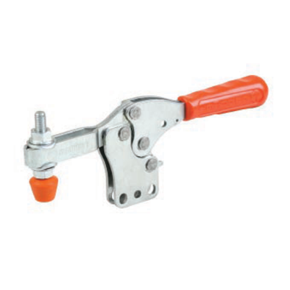 Pince horizontale 112 noir bruni avec base verticale, force de pression 3500N-Lire la description