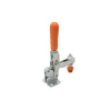 Vertikalspanner 211 Edelstahl mit waagerechtem Fuß Druckkraft 750N