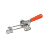 Verschlussspanner 312 Edelstahl mit senkrechtem Fuß Druckkraft 1500N