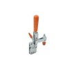 Vertikalspanner 212 Edelstahl mit Sicherheitsverriegelung mit senkrechtem Fuß Druckkraft 750N