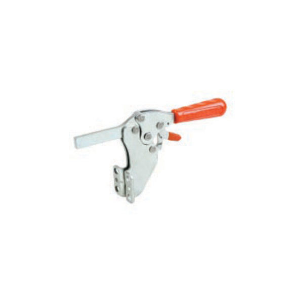 Horizontalspanner 113 Verzinkt Massiver Haltearm und Sicherheitsverriegelung mit Winkelfuß Druckkraft 850N Arm 140mm-Beschreibung lesen