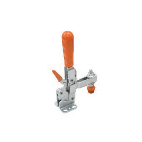 Pince verticale 211 noir bruni avec verrouillage de sécurité avec base horizontale, force de pression 3000N-Leggi tutto