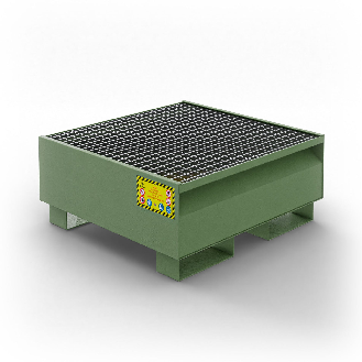 Cubeta colectora para nr.1 barril de 200 lt - Verde-Leer más