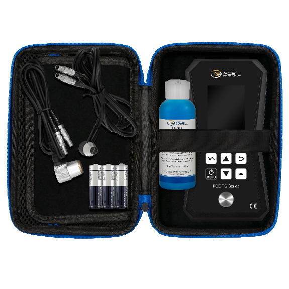 PCE Instruments Materialdickenmessgerät PCE-TG 150A Messbereich 1,00 ... 300,0 mm |Auflösung 0,01 mm bei 99,99 mm-Beschreibung lesen