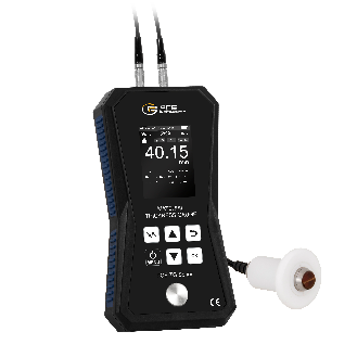 PCE Instruments Materialdickenmessgerät PCE-TG 150A HT mit Sensor|Messbereich 1,20 ... 300,0 |Frequenz 5 MHz-Beschreibung lesen