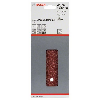 Schleifblatt C430, 93 x 230 mm, 2x40, 3x80, 3x120, 2x180, 8 Löcher, 10er-Pack Schleifblatt C430, 93 x 230 mm, 2x40, 3x80, 3x120, 2x180, 8 Löcher, 10er-Pack