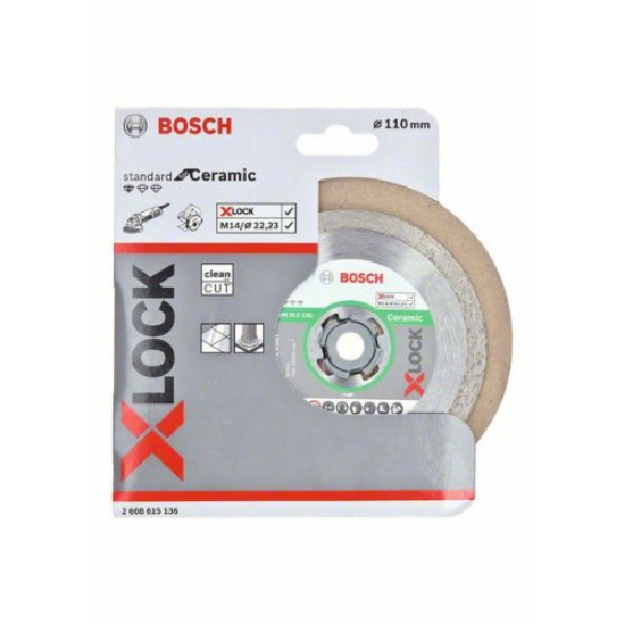 X-LOCK Diamanttrennscheibe Standard for Ceramic, D 110mm X-LOCK Diamanttrennscheibe Standard for Ceramic, D 110mm-Beschreibung lesen
