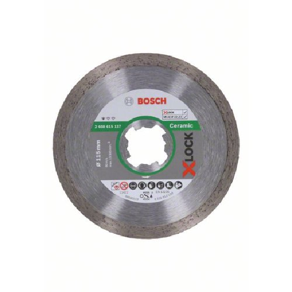 X-LOCK Diamanttrennscheibe Standard for Ceramic, D 115mm X-LOCK Diamanttrennscheibe Standard for Ceramic, D 115mm-Beschreibung lesen