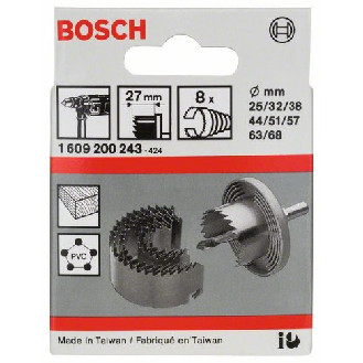 Sägekranz-Set, 8-teilig, 25 - 68 mm-Beschreibung lesen