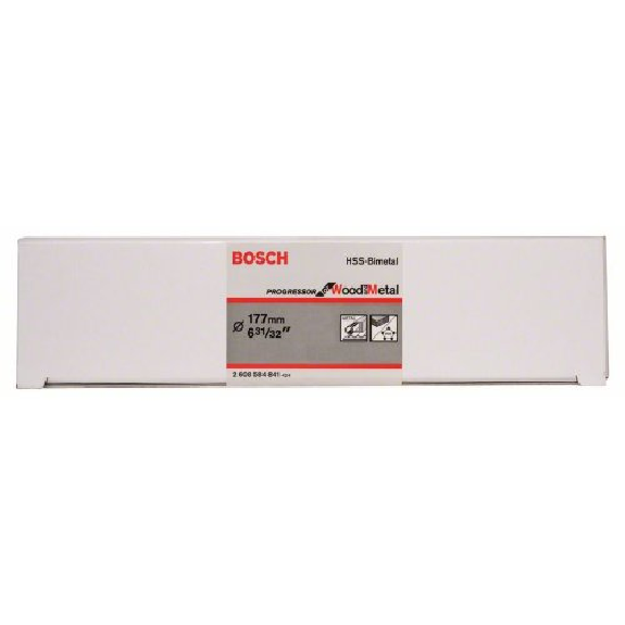 Lochsäge HSS-Bimetall für Standardadapter, 177 mm, 6 31/32" Lochsäge HSS-Bimetall für Standardadapter, 177 mm, 6 31/32"-Beschreibung lesen