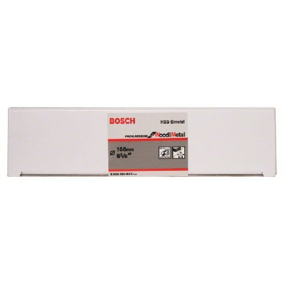 Lochsäge HSS-Bimetall für Standardadapter, 168 mm, 6 5/8"-Beschreibung lesen