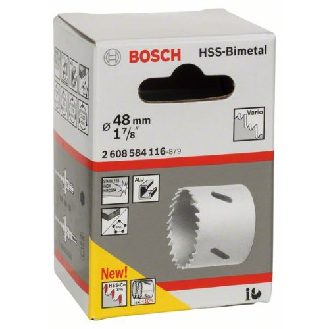 Lochsäge HSS-Bimetall für Standardadapter, 48 mm, 1 7/8"-Beschreibung lesen