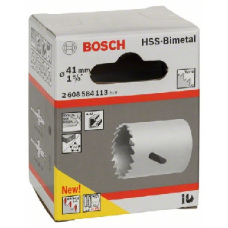 Lochsäge HSS-Bimetall für Standardadapter, 41 mm, 1 5/8"-Beschreibung lesen