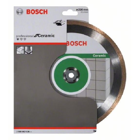 Diamanttrennscheibe Standard for Ceramic, 230 x 25,40 x 1,6 x 7 mm Diamanttrennscheibe Standard for Ceramic, 230 x 25,40 x 1,6 x 7 mm-Beschreibung lesen
