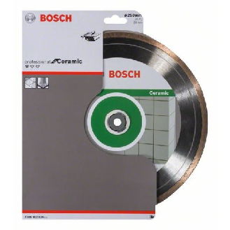 Diamanttrennscheibe Standard for Ceramic, 250 x 30 + 25,40 x 1,6 x 7 mm-Beschreibung lesen