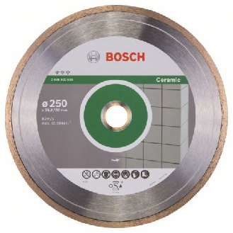 Diamanttrennscheibe Standard for Ceramic, 250 x 30 + 25,40 x 1,6 x 7 mm-Beschreibung lesen