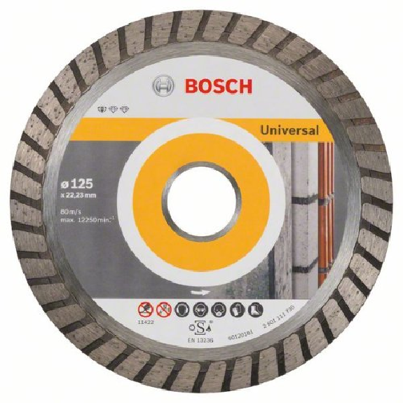 Diamanttrennscheibe Standard for Universal Turbo, 125x22,23x2x10 mm, 10er-Pack-Beschreibung lesen