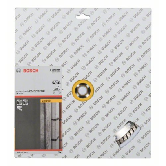 Diamanttrennscheibe Standard for Universal Turbo, 300 x 20,00/25,40 x 3 x 10-Beschreibung lesen