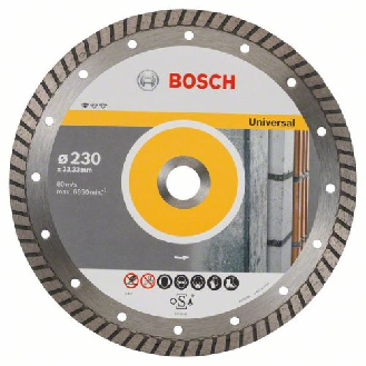 Diamanttrennscheibe Standard for Universal Turbo, 230x22,23x2,5x10 mm, 1er-Pack-Beschreibung lesen