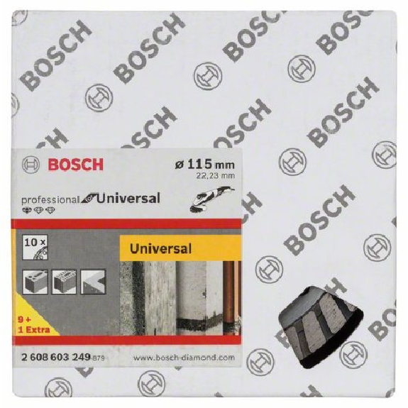 Diamanttrennscheibe Standard for Universal Turbo, 115x22,23x2x10 mm, 10er-Pack-Beschreibung lesen