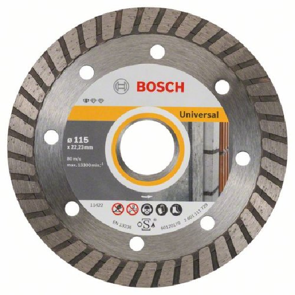 Diamanttrennscheibe Standard for Universal Turbo, 115x22,23x2x10 mm, 10er-Pack-Beschreibung lesen