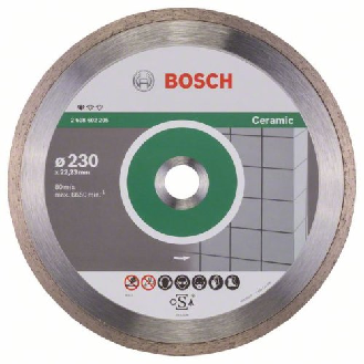 Diamanttrennscheibe Standard for Ceramic, 230 x 22,23 x 1,6 x 7 mm, 1er-Pack-Beschreibung lesen