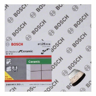 Diamanttrennscheibe Standard for Ceramic, 125 x 22,23 x 1,6 x 7 mm, 10er-Pack-Beschreibung lesen