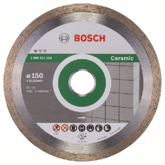 Diamanttrennscheibe Standard for Ceramic, 150 x 22,23 x 1,6 x 7 mm, 1er-Pack-Beschreibung lesen