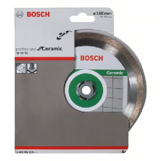 Diamanttrennscheibe Standard for Ceramic, 150 x 22,23 x 1,6 x 7 mm, 1er-Pack-Beschreibung lesen