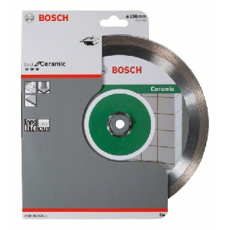 Diamanttrennscheibe Best for Ceramic, 200 x 25,40 x 2,2 x 10 mm-Beschreibung lesen
