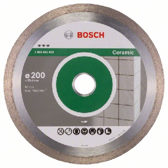 Diamanttrennscheibe Best for Ceramic, 200 x 25,40 x 2,2 x 10 mm-Beschreibung lesen