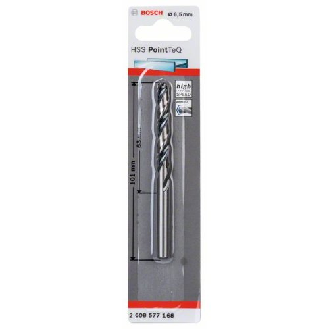 Metallspiralbohrer HSS PointTeQ, DIN 338, 6,5 mm, 1er-Pack-Beschreibung lesen