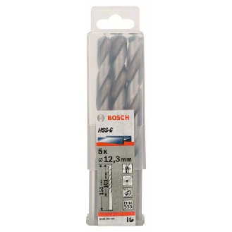 Metallbohrer HSS-G, DIN 338, 12,3 x 101 x 151 mm, 5er-Pack-Beschreibung lesen