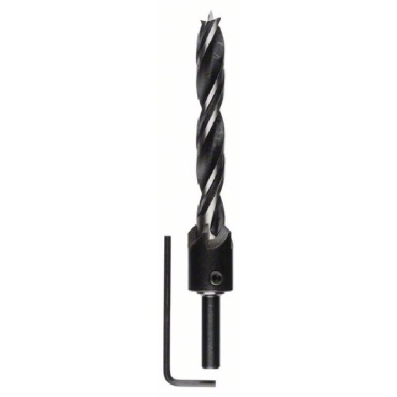 Holzspiralbohrer mit 90°-Senker, 12 mm, 20 mm-Beschreibung lesen