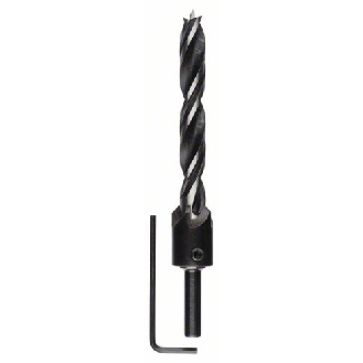 Holzspiralbohrer mit 90°-Senker, 12 mm, 20 mm-Beschreibung lesen