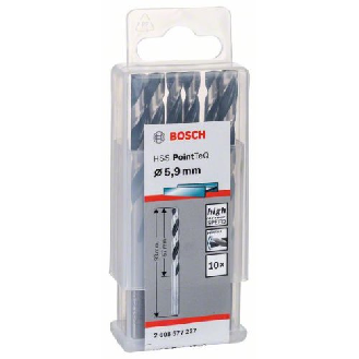 Metallspiralbohrer HSS PointTeQ, DIN 338, 5,9 mm, 10er-Pack-Beschreibung lesen