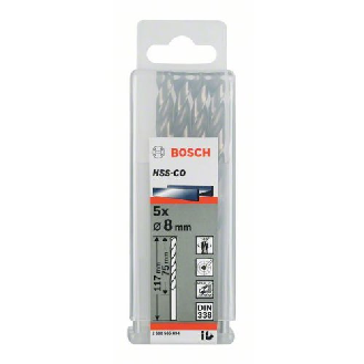 Metallbohrer HSS-Co, DIN 338, 9,9 x 87 x 133 mm, 5er-Pack-Beschreibung lesen