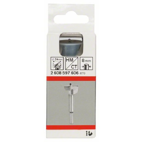 Kunstbohrer HM, 24 x 90 mm, d 8 mm-Beschreibung lesen