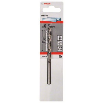 Metallbohrer HSS-G, DIN 338, 6,5 x 63 x 101 mm, 1er-Pack-Beschreibung lesen