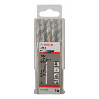 Metallbohrer HSS-G, DIN 338, 7 x 69 x 109 mm, 10er-Pack-Beschreibung lesen