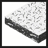 Forstnerbohrer, DIN 7483 G, 16 x 90 mm, d 8 mm, toothed-edge