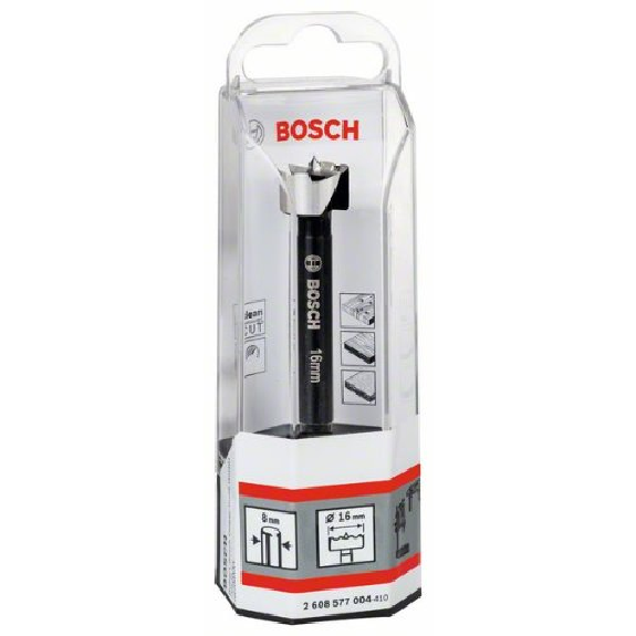 Forstnerbohrer, DIN 7483 G, 16 x 90 mm, d 8 mm, toothed-edge-Beschreibung lesen
